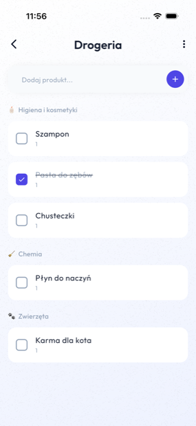 Lista zakupów